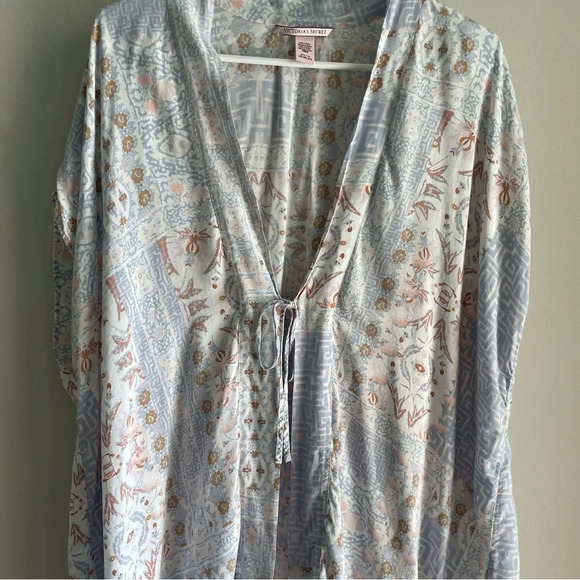 Victoria’s Secret Kimono Swim Cover Up - Floral Boho - O/S - Picture 7 of 11